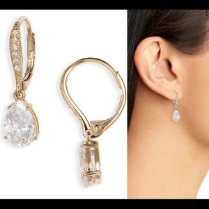 Nadri Cubic Zirconia Teardrop Earrings